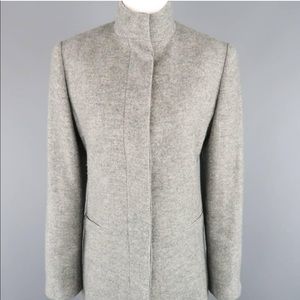 RARE ST Studio London A Line High Neck Wool Coat